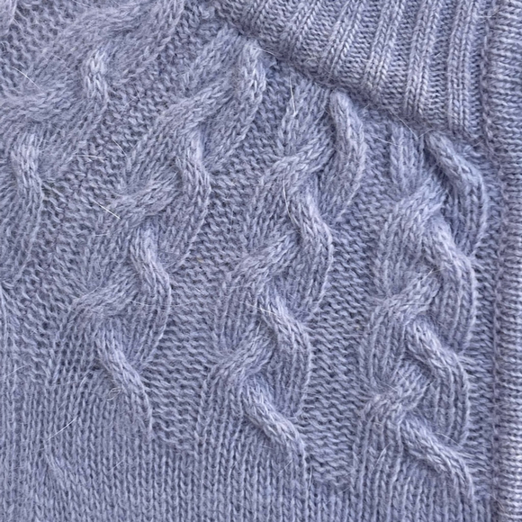 Berman International Vintage Knit Dress Lambswool & Angora Blend Size Women 7/8 - Picture 6 of 7